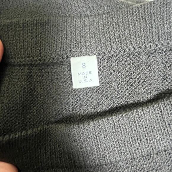 St. John Black Knit 2-Piece Set  Sweater + Skirt‎ Women’s 8 Classic - Picture 13 of 15